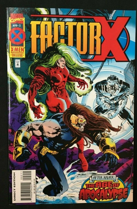 MARVEL COMICS FACTOR X #1-4 COMPLETE SET  9.2