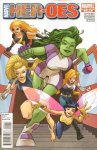 Her-oes #1 VF; Marvel | save on shipping - details inside