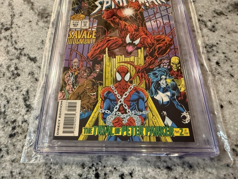 Amazing Spider-Man # 403 CGC Graded 9.8 Marvel Comic Book 1995 Carnage JH23