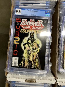 Punisher 1-104 war zone journal 1-41 1-80 all cgc 9.8 near complete