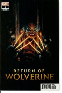 Marvel Comics! Return of Wolverine #5! Variant Cover!