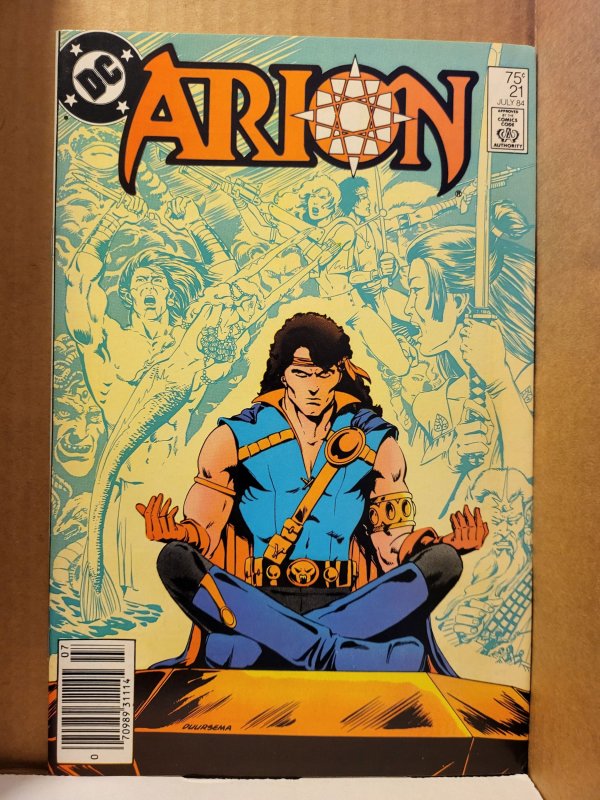 Arion, Lord of Atlantis #21 (1984) rsb