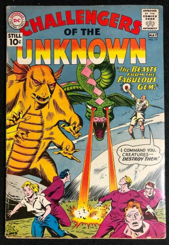 Challengers of the Unknown (1958) #19 FN (6.0)