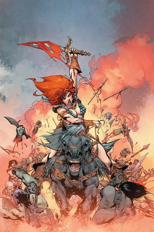 RED SONJA (2018 D. E.) #10 VARIANT 1:11  CASTRO VIRGIN FOC INCV PRESALE-11/06