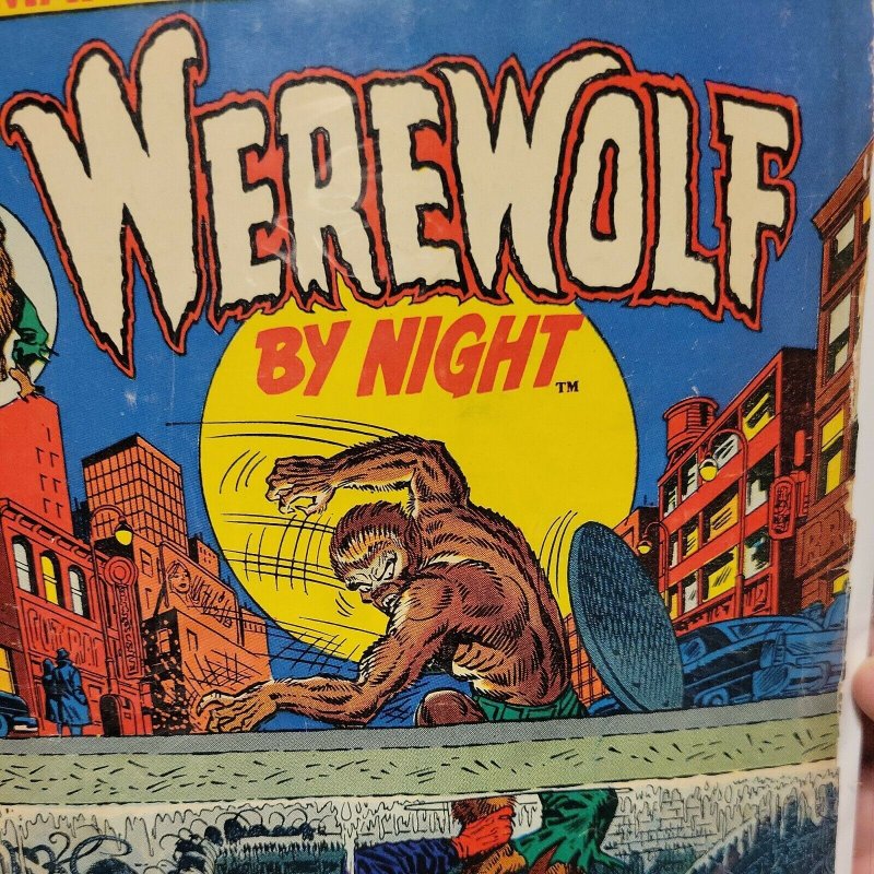 Werewolf by Night #9 1973 FN- 1st Series Jack is captured by the Tatterdemalion