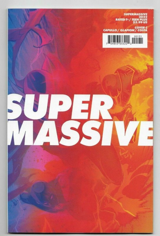 Supermassive #1 Image Comic 2022 Capullo Et al 1:25 Variant Cover Radiant Black