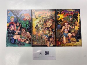 3 Gen13 IMAGE comic books #1 3 4 23 LP1