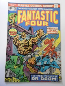 Fantastic Four #143 (1974) VG Condition bottom staple rusted