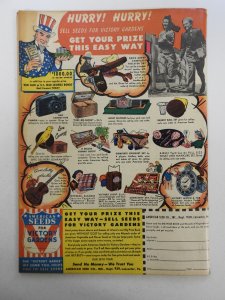 Military Comics #18 (1943) Early Blackhawk vs The Thunderer!! Sharp Fine Cond!!