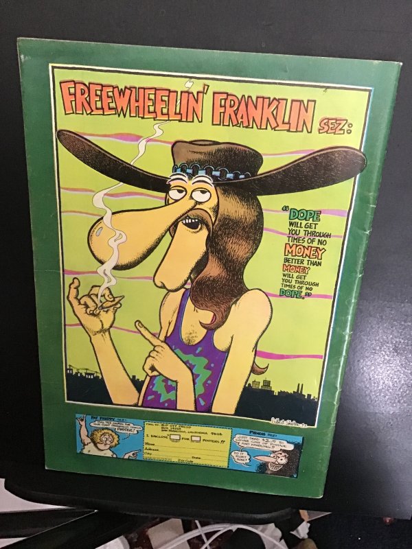 The Fabulous Furry Freak Brothers #2 Rare fifth printing! Mid high grade FN/VF