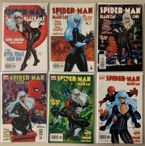 Spider-Man Black Cat The Evil That Men Do set of 6 Marvel (8.0 VF) (2002-'06)