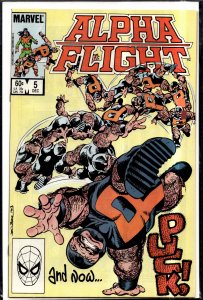 Alpha Flight #5 (1983) Alpha Flight [Key Issue]