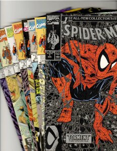 SPIDERMAN (1990,MCFARLANE) #1-7 NM++ UNREAD WAREHOUSE COPIES!!