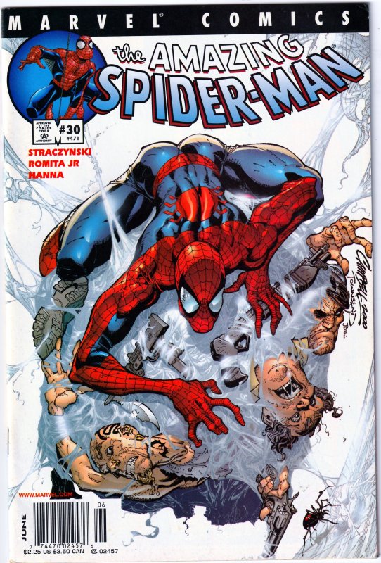 Amazing Spider Man (Vol. 2) # 30 1st app of Mordun, Ezekiel !