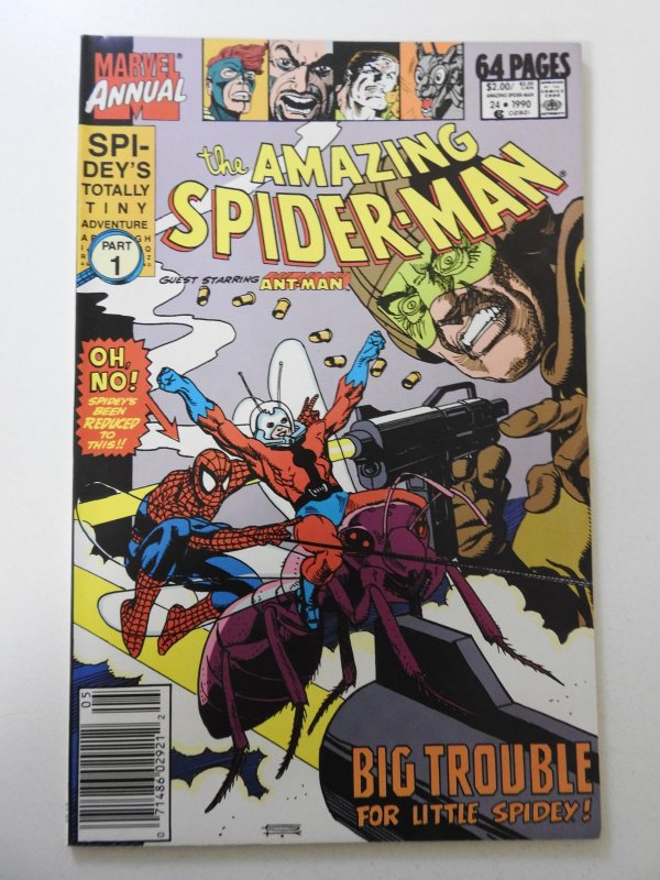 The Amazing Spider-Man Annual #24 (1990) VF+ Condition!