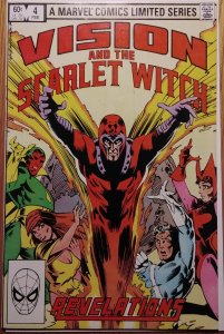 Vision and the Scarlet Witch #4 Direct Edition (1983)