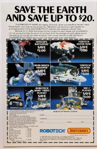 Robotech Masters #16 (May 1987, Comico) NM  