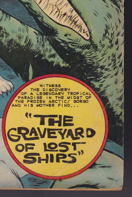 Gorgo #8 (Aug 1962) 4.0 VG Charlton Kaiju Monster Comic 