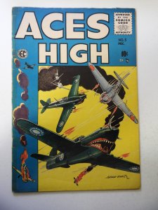 Aces High #5 (1955) FR/GD Condition tape on spine