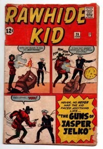 Rawhide Kid #28 - Western - 1962 - GD