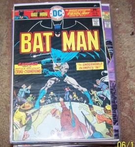 Batman #272 (Feb 1976, DC) underworld olympics 1976