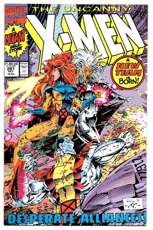 The Uncanny X-Men #281 (Oct 1991, Marvel) - Very Fine/Near Mint