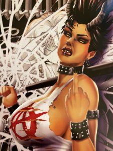 HELLWITCH #1 SACRILEGIOUS PUNK WHITCH EDITION LTD 77 NM+