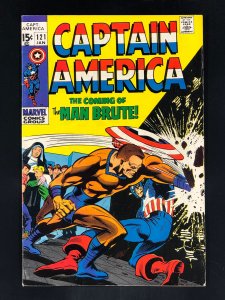 Captain America #121 (1970) 1st Appearance of Man-Brute!