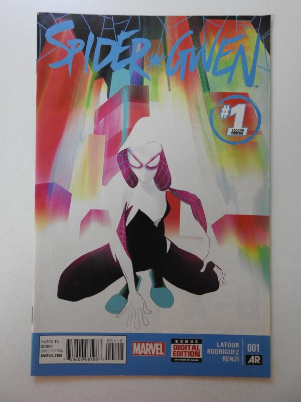 Spider-Gwen #1 2nd Print! Solid VF Condition!