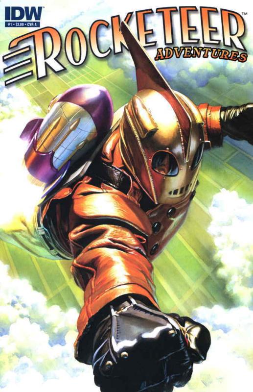 Rocketeer Adventures #1A VF; IDW | save on shipping - details inside