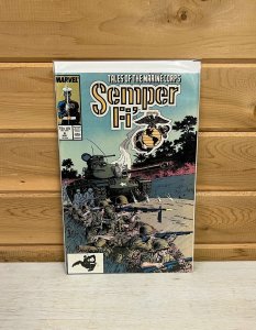 Marvel Comics Semper Fi #6 Vintage 1989 Tales of the Marine Corps 