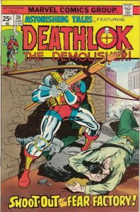 ASTONISHNG TALES FEATURNG DEATHLOK THE DEMOLISHER #20  FN   MARVEL COMICS 