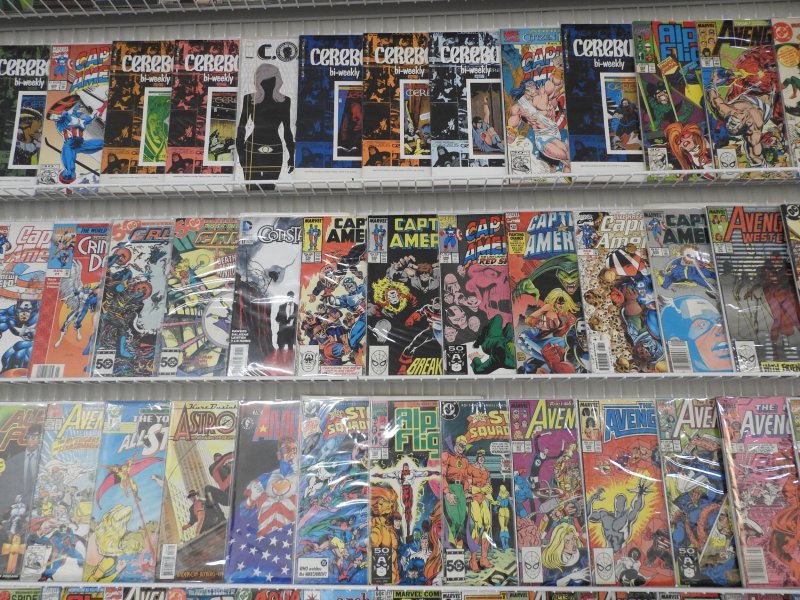 Huge Lot 120 Comics W/ Avengers, Cerebus, AvX, Alpha Flight+ Avg VF- Condition!