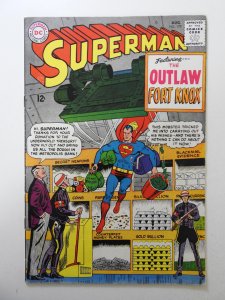Superman #179 (1965) VG Condition! 2 centerfold wraps detached bottom staple