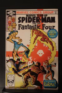 Marvel Team-Up #100 (1972) PRICE DROP! VF/NM FF 100th Issue Spider-Man!