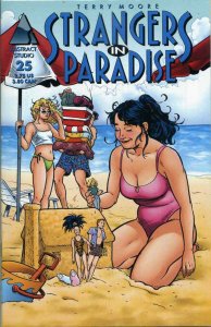 Strangers in Paradise (3rd Series) #25 VF/NM ; Abstract | Terry Moore Beach Cove