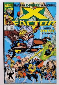 X-Factor #77 (Apr 1992, Marvel) FN+ 
