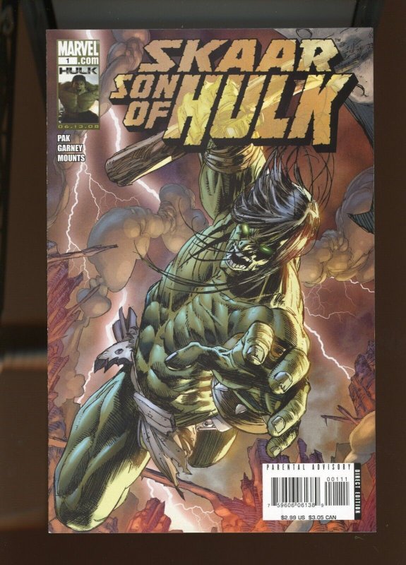 Skaar: Son of Hulk LOT #1, 1B, 2, 3-1st. Full App. & Origin of Skaar. (9.0) 2008