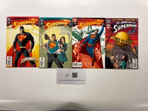 4 Superman DC Comic Books # 562 618 619 620 Batman Wonder Woman Flash 30 JS42