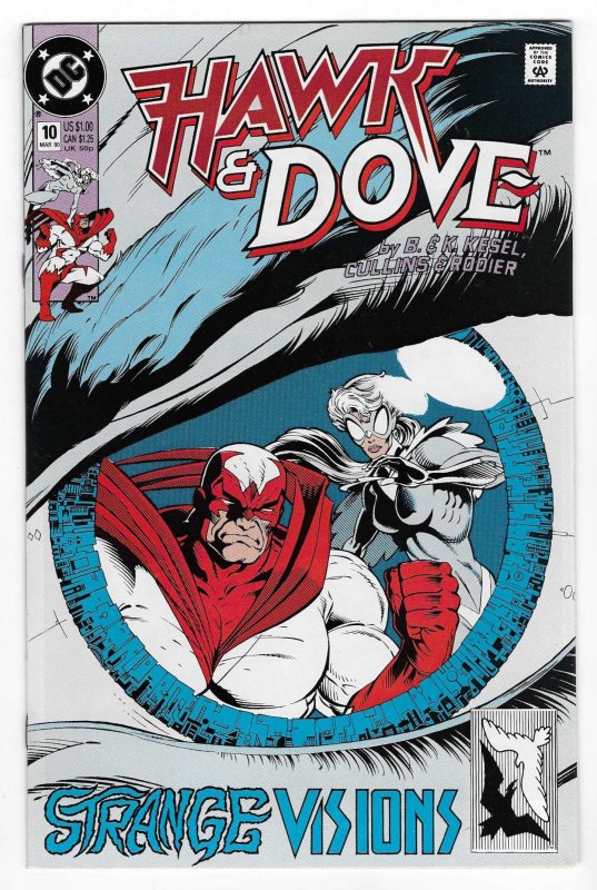 Hawk and Dove #10 Direct Edition (1990)
