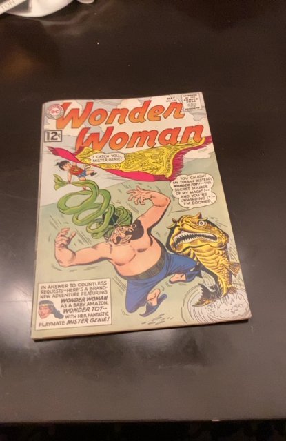 Wonder Woman #130 1962 Wonder-Tot 1st Mr. Genie! Mid-Grade VG/FN Wow! Boca CERT!