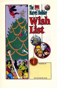 Mighty Marvel Holiday Wish List, The #2 VG ; Marvel | low grade comic
