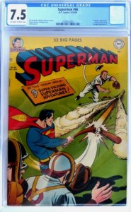 Superman #66 (1950) CGC 7.5