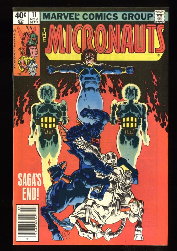 Micronauts #11 VF- 7.5