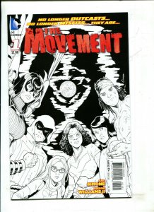 THE MOVEMENT #1 - BLACK & WHITE VARIANT (9.2) 2013