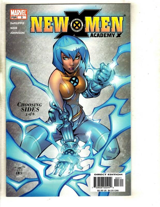 8 New X-Men Academy X Marvel Comics # 1 2 3 4 5 7 8 9 Elixir Icarus Surge MF7