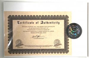 COUNTDOWN TO INFINITE CRISIS #1 HIM LEE COVER SIGNED MICHAEL BAIR W/COA.