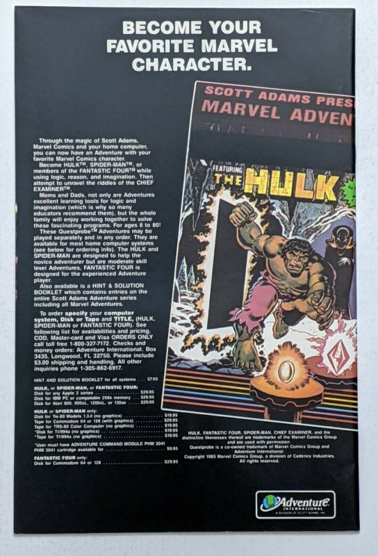 X-Factor #2 (Mar 1986, Marvel) VF- 7.5 1st appearance Artie Maddicks & Tower