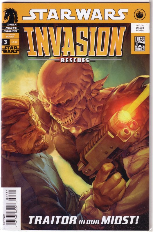 Star Wars  : Invasion -- Rescues #1-6 (complete set)