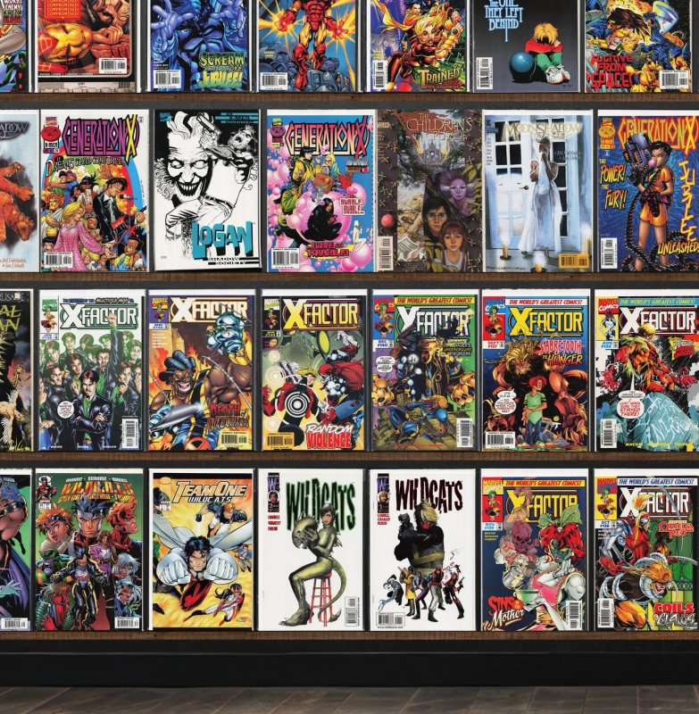 Huge Lot 130+ Comics with Generation X, X-Factor, X-Men Unlimited & More!